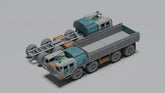 3d Printed 1/72/87 MAZ-7310/7313 Heavy-Duty Truck Unpainted Kit